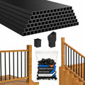 120 Pack 32" Black Aluminum Deck Balusters Y644871