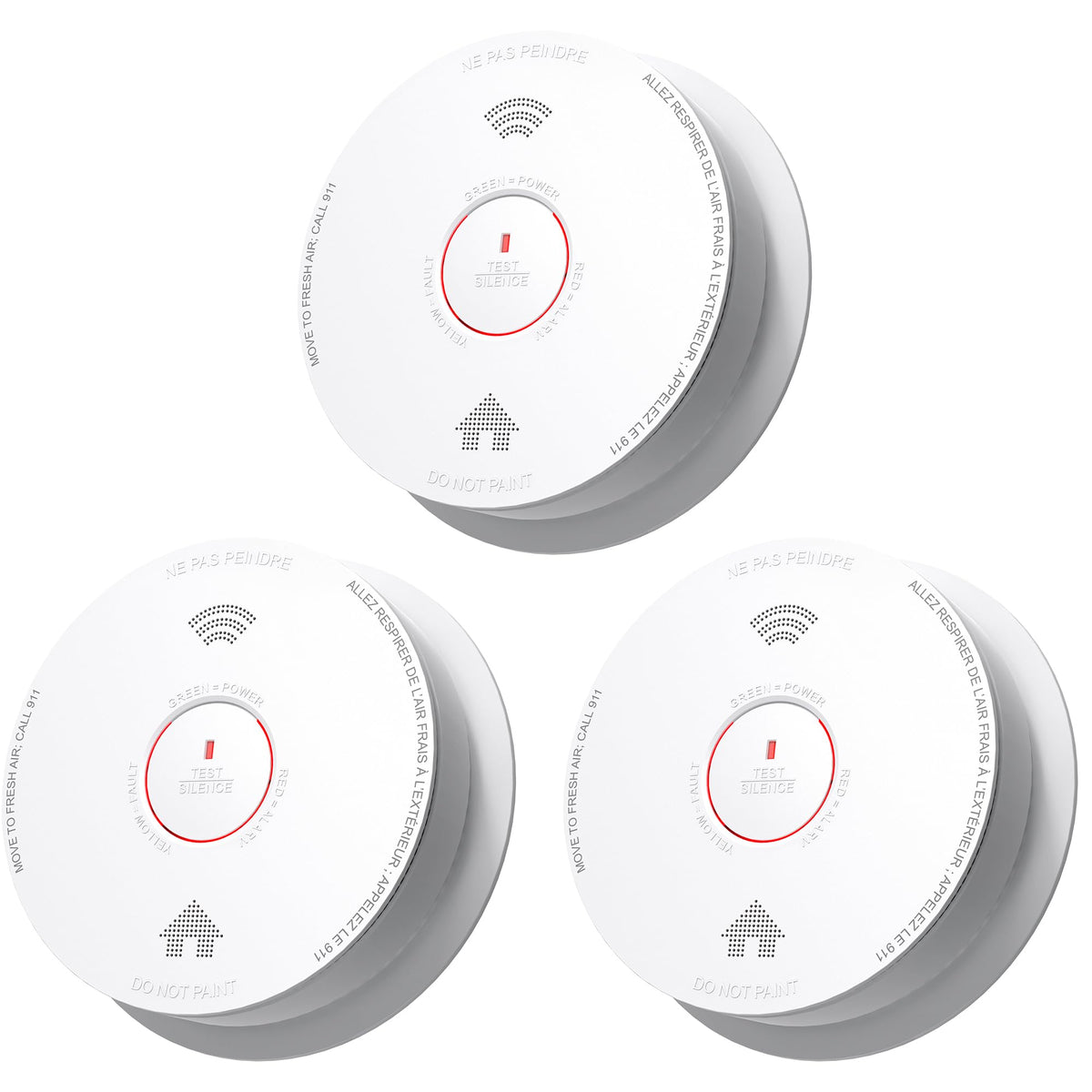 Smoke and Carbon Monoxide Detector Combo 1 Pack K858