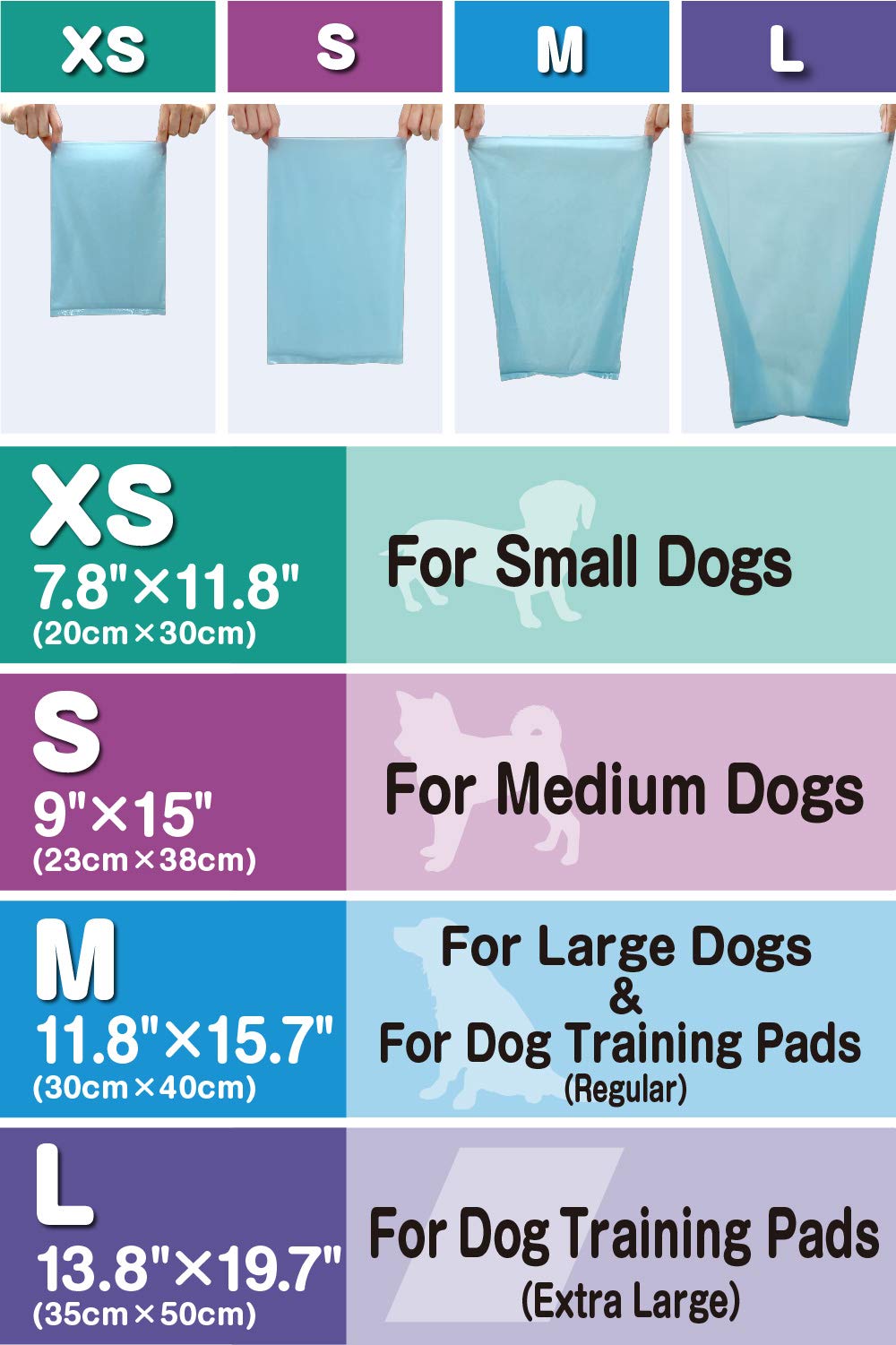 Unscented Dog Poop Bags 180 Count T739613