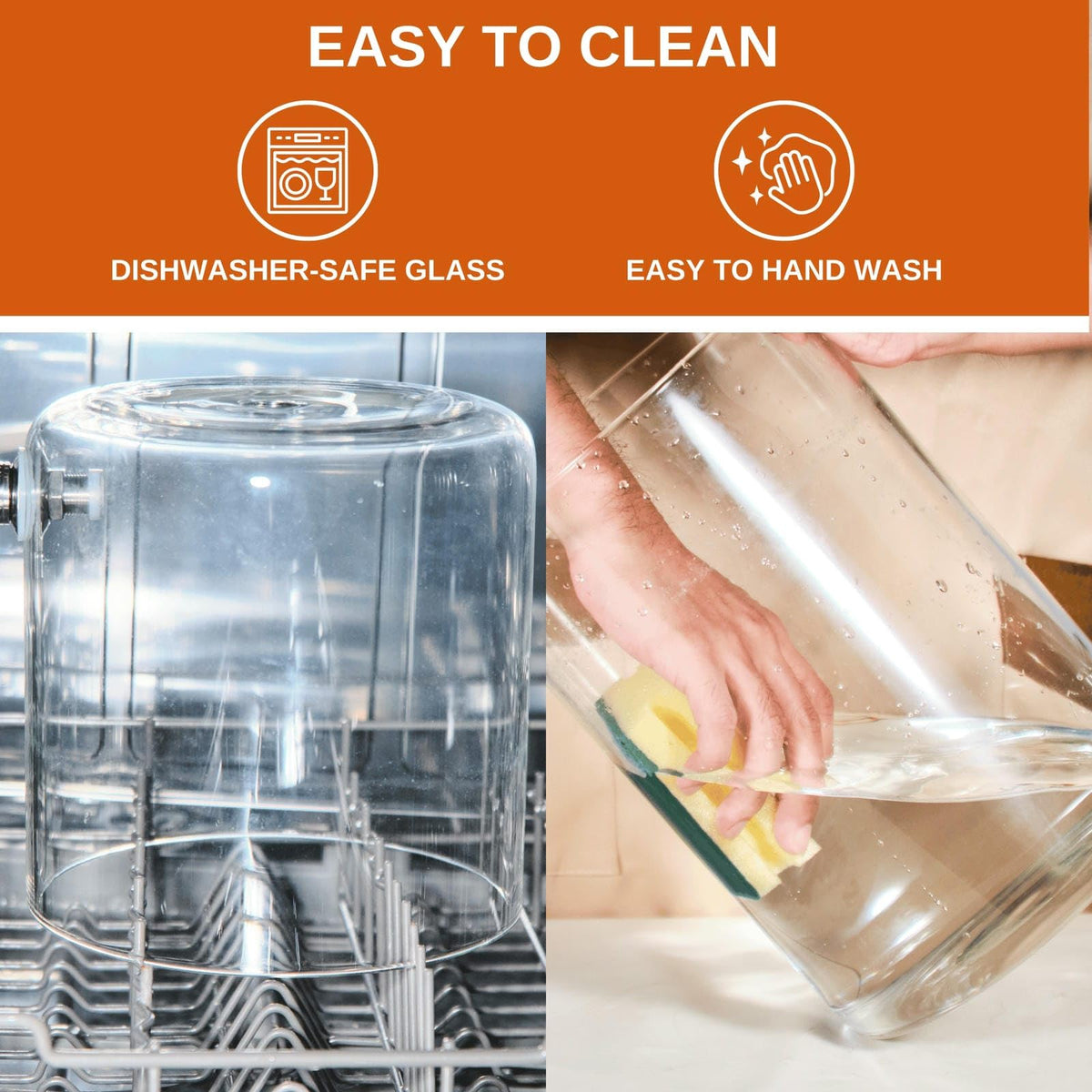 2.1 Gallon Glass Beverage Dispenser with Bamboo Stand and Spigot X895