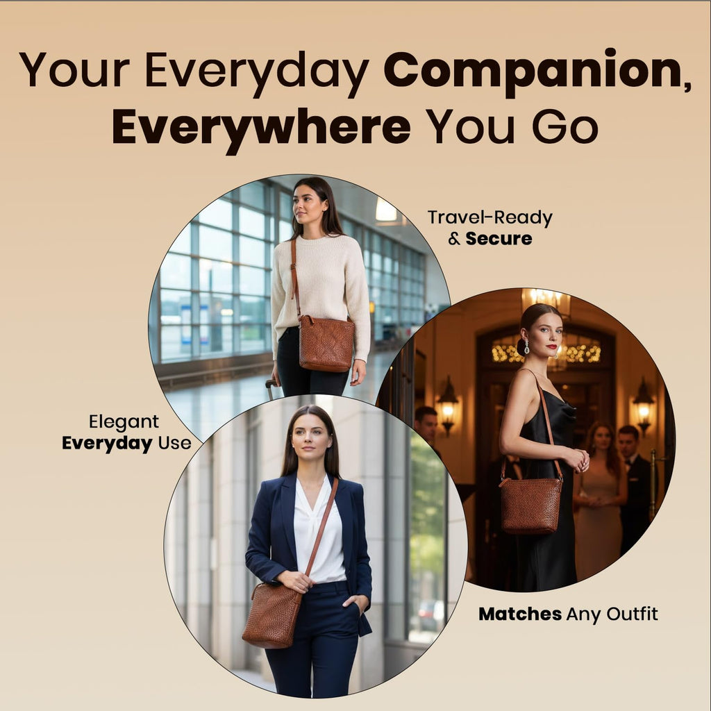 Genuine Leather Crossbody Sling Bag M634270