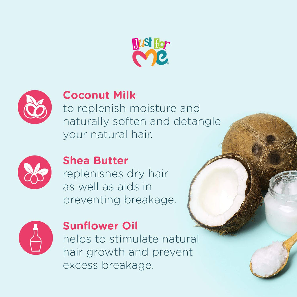 Leave-In Conditioner with Coconut Milk, Shea Butter & Vitamin E, 10 Ounce F815