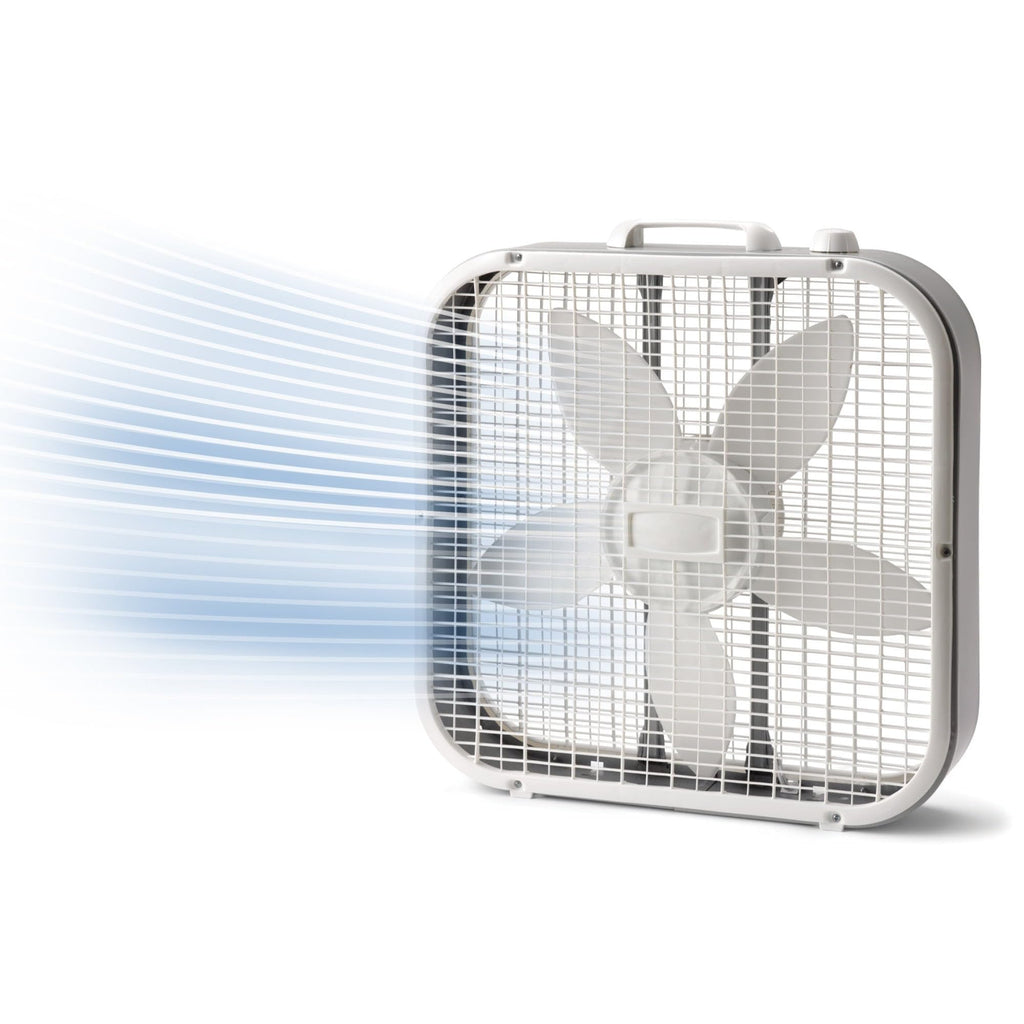 20-inch Classic Box Fan White A377584