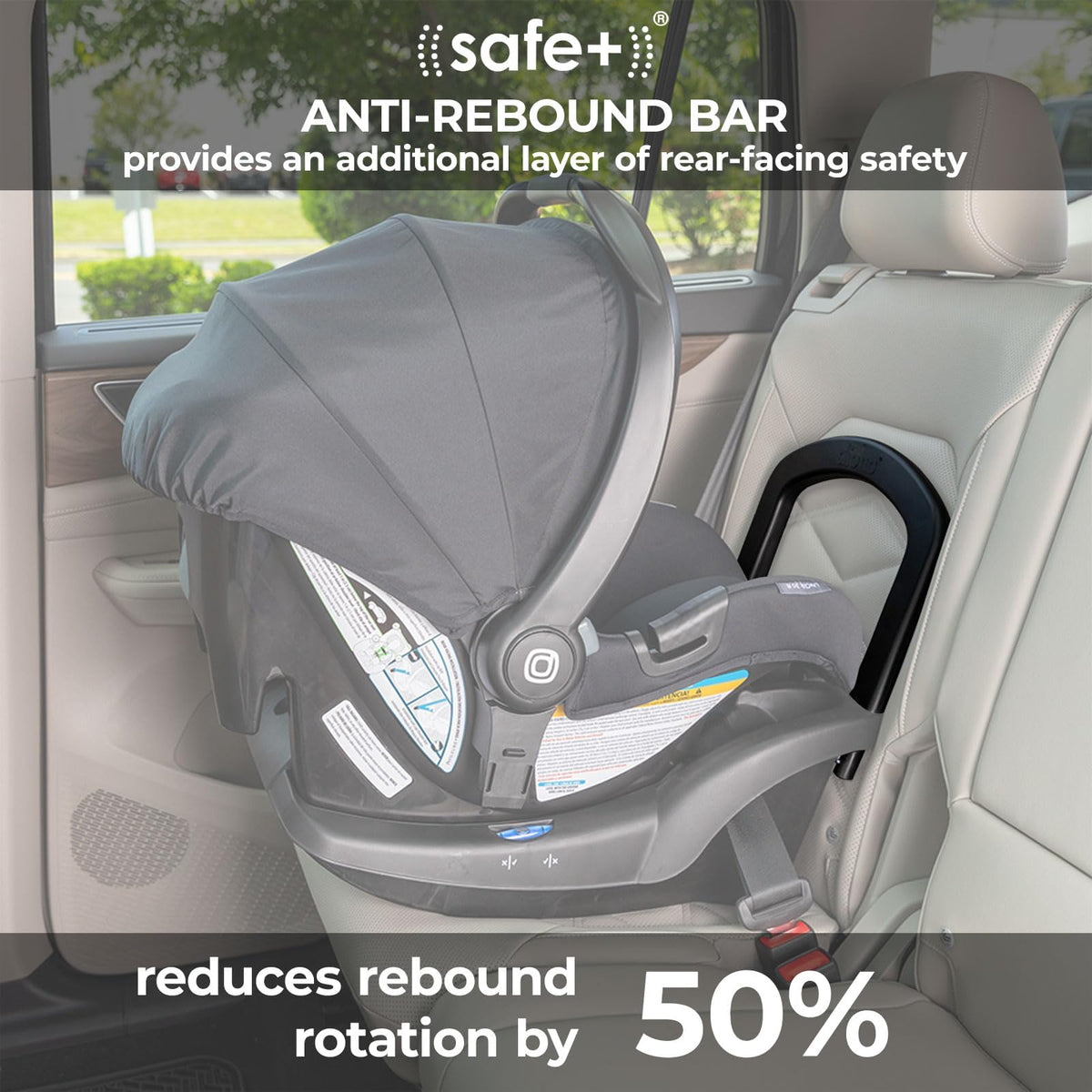 Infant Car Seat and Base, Rear-Facing 4-30lbs, Black D6522