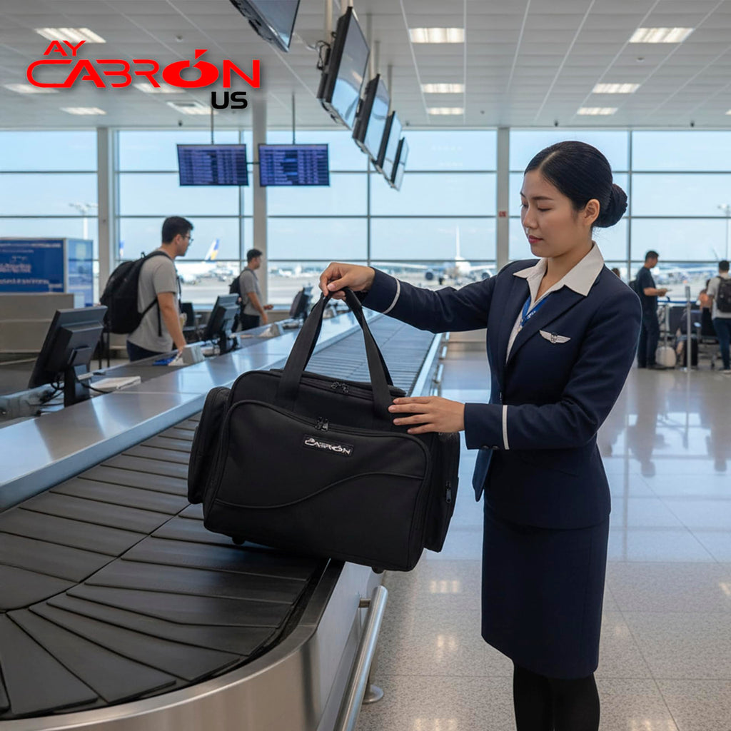 Lightweight Water-Resistant Pilot Flight Deck Bag Y8784