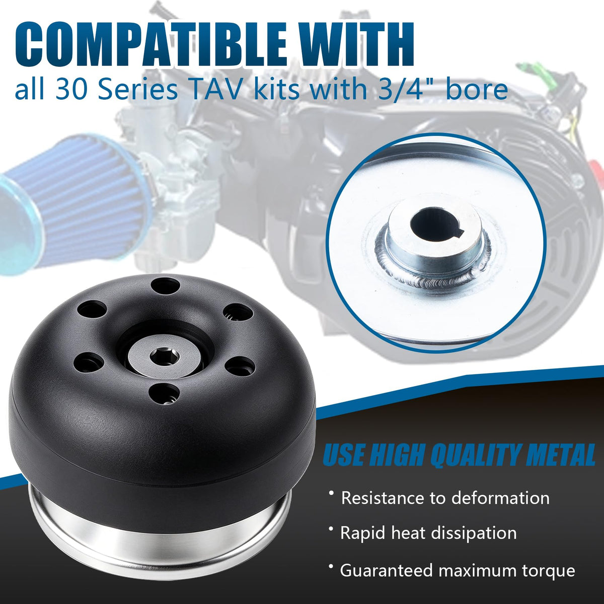 Torque Converter Driver Clutch with Mounting Screw 3/4" Bore K45568