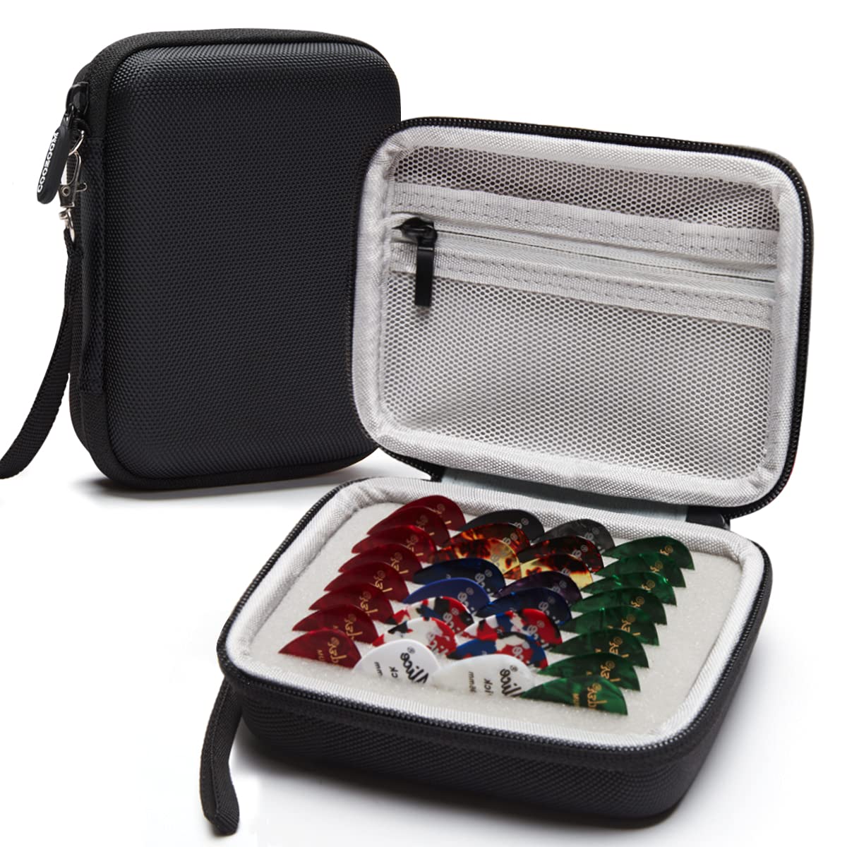 Guitar Pick Holder Case Black V193