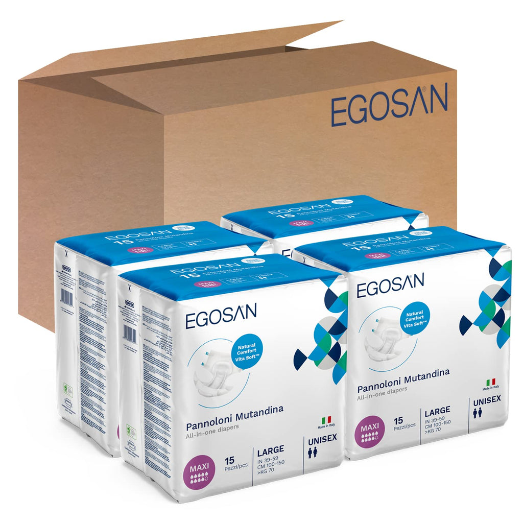 Maxi Incontinence Disposable Adult Diaper Brief Large 60-Count R798