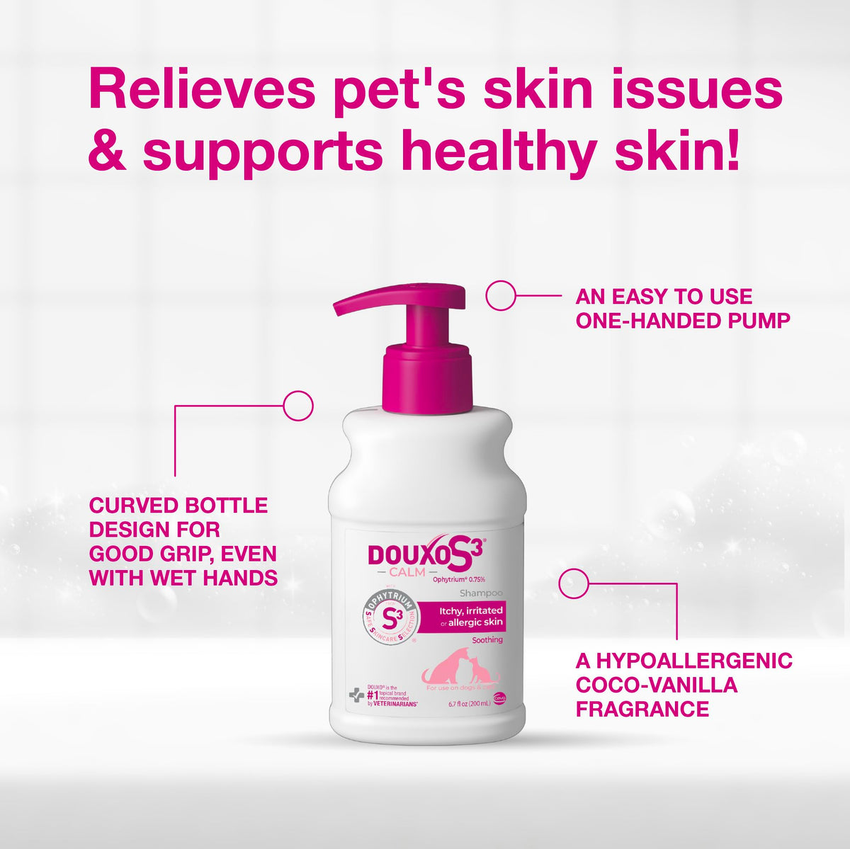 Dog Shampoo for Itchy Skin 6.7 fl oz W65950
