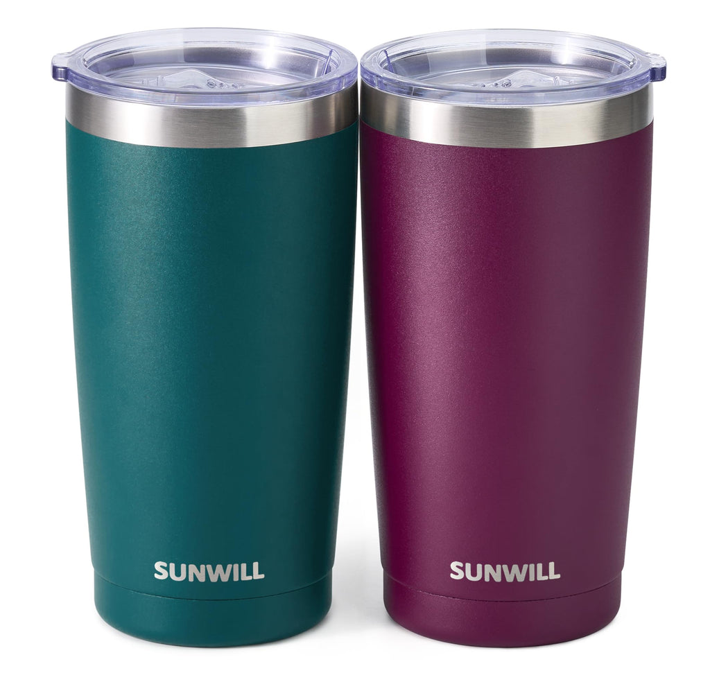 20 oz Insulated Stainless Steel Tumbler Set of 2 G4977