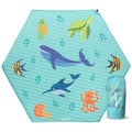 Self Inflating Hexagon Playpen Mat 52" x 45" Non-Slip Cushioned Baby Play Mat W327896