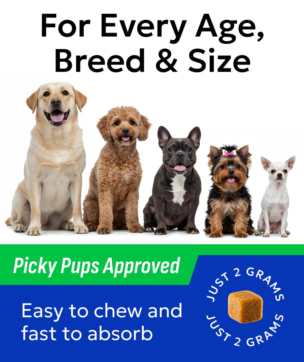 Dog Probiotics 120 Chews with Enzymes & Fiber S3626