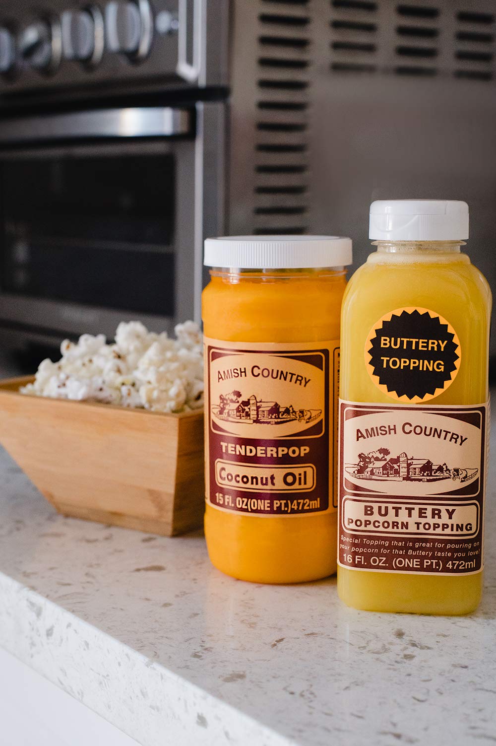 Coconut Oil and Buttery Popcorn Topping M96006