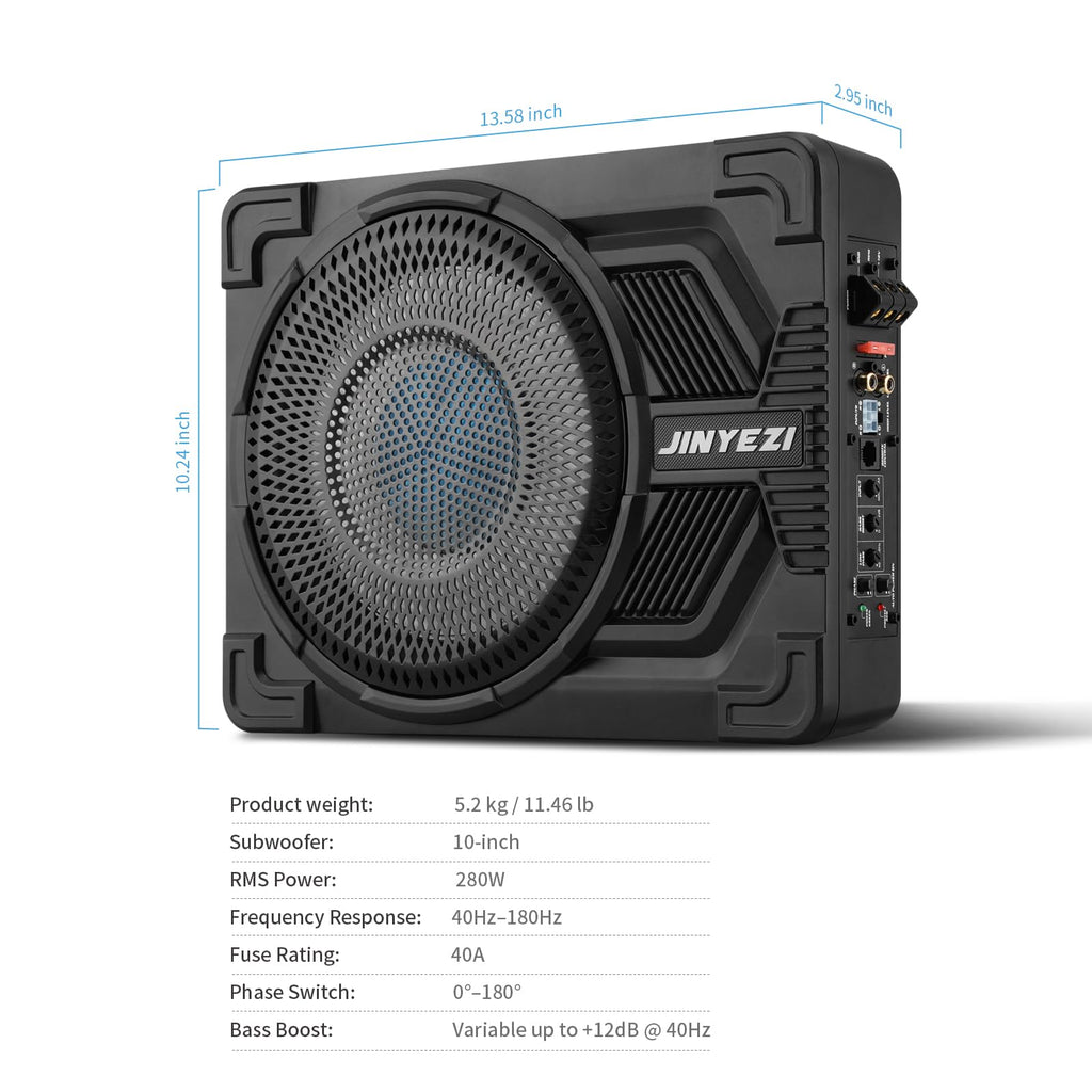 1200W Under Seat Subwoofers with Amp X930
