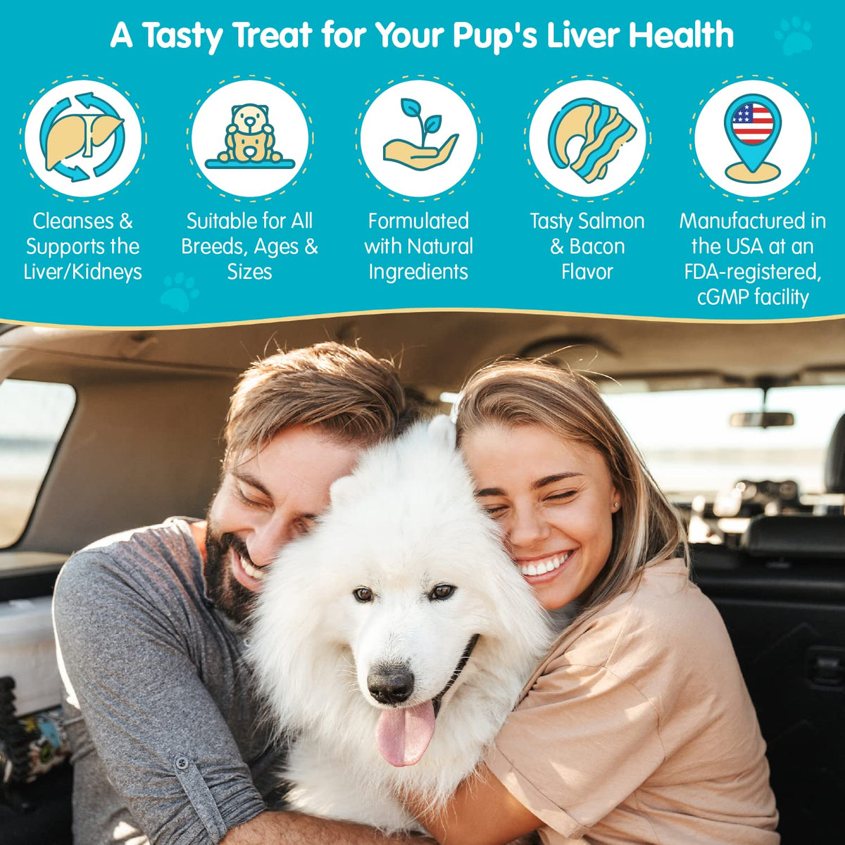 Milk Thistle for Dogs Chewable Tablets N58196