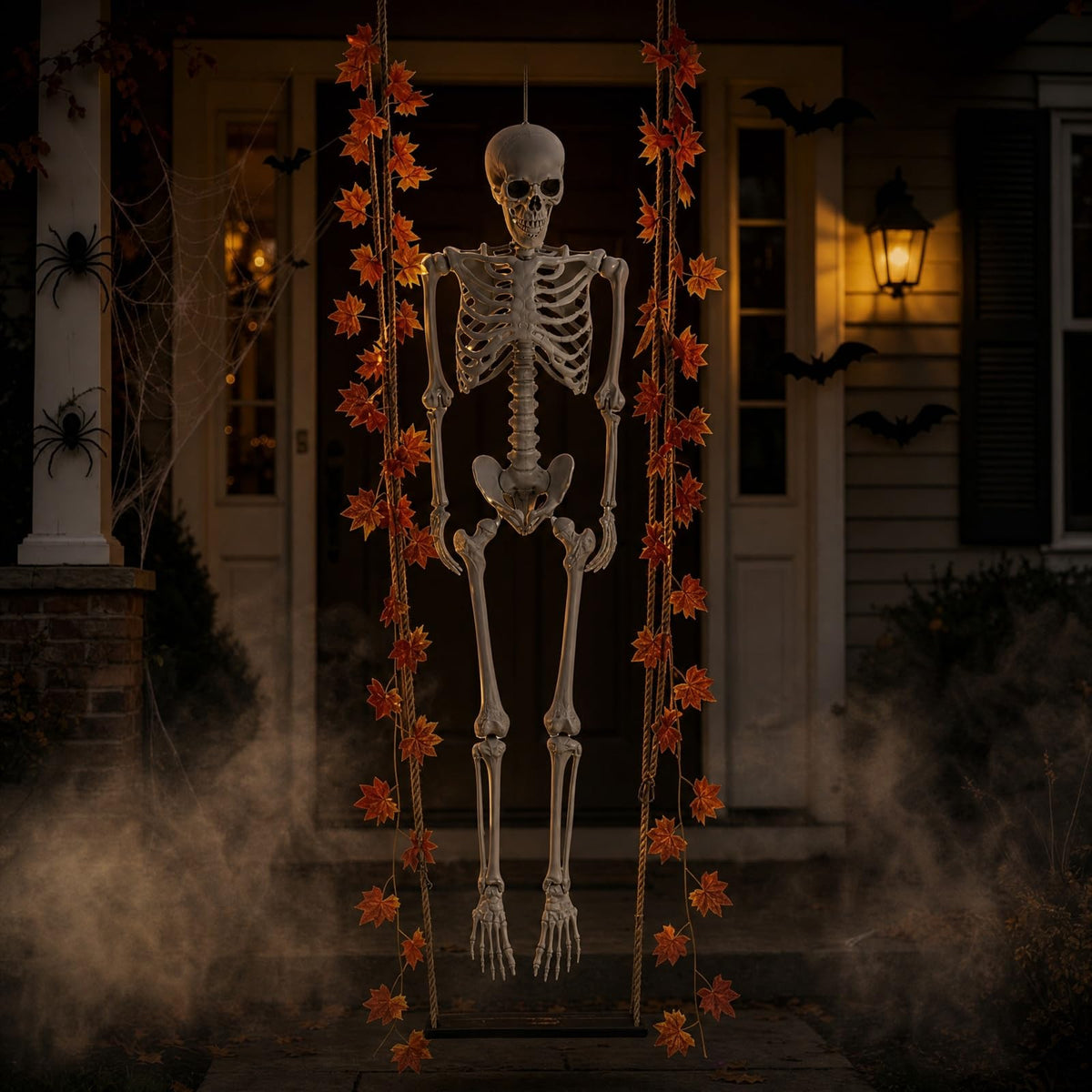 5.4FT Halloween Skeleton with Movable Joints D549934