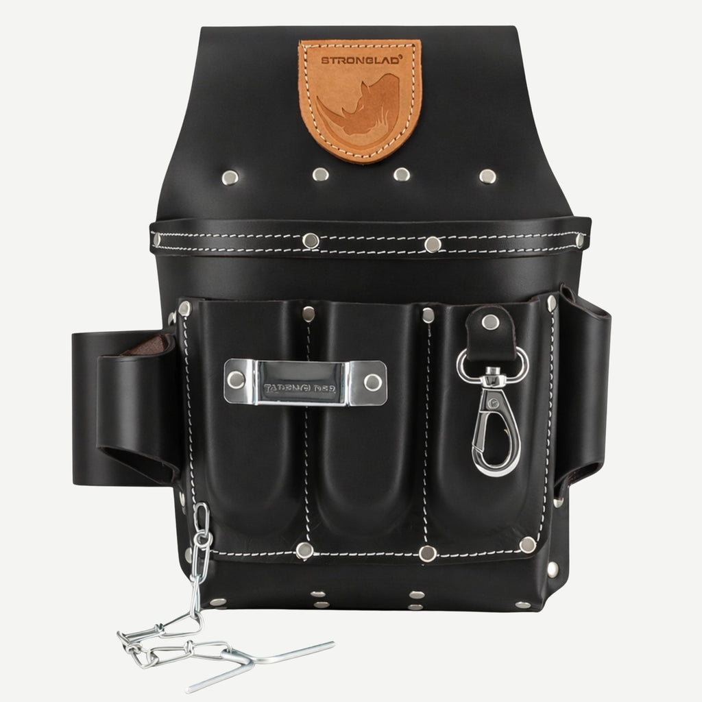 13-Pocket Top-Grain Leather Electricians Tool Belt L187