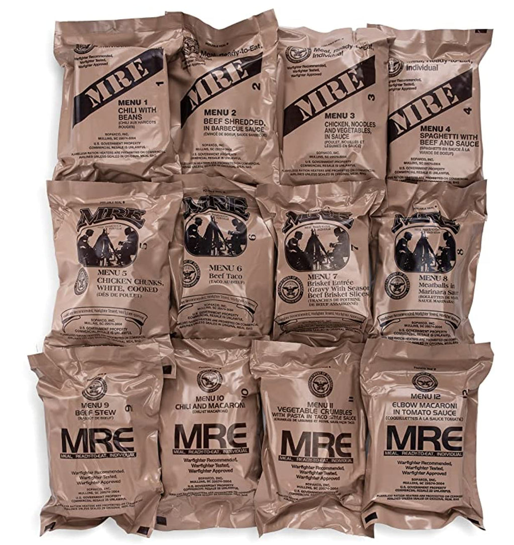 24ct MRE Meals Ready to Eat R7970