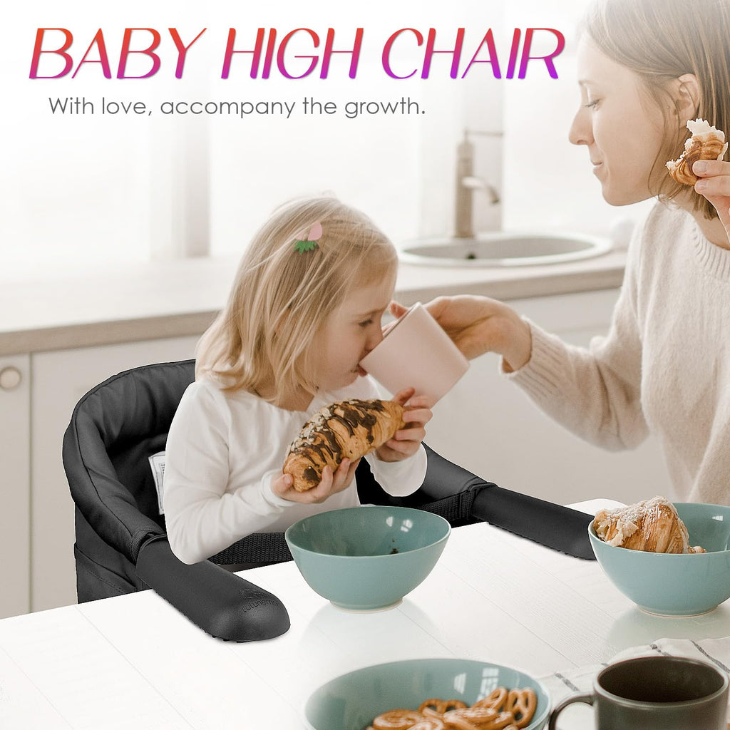Portable Foldable High Chair with Storage Bag M804607