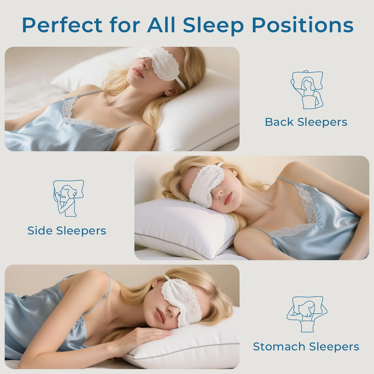 King Size Down Alternative Pillows Set of 2 W667