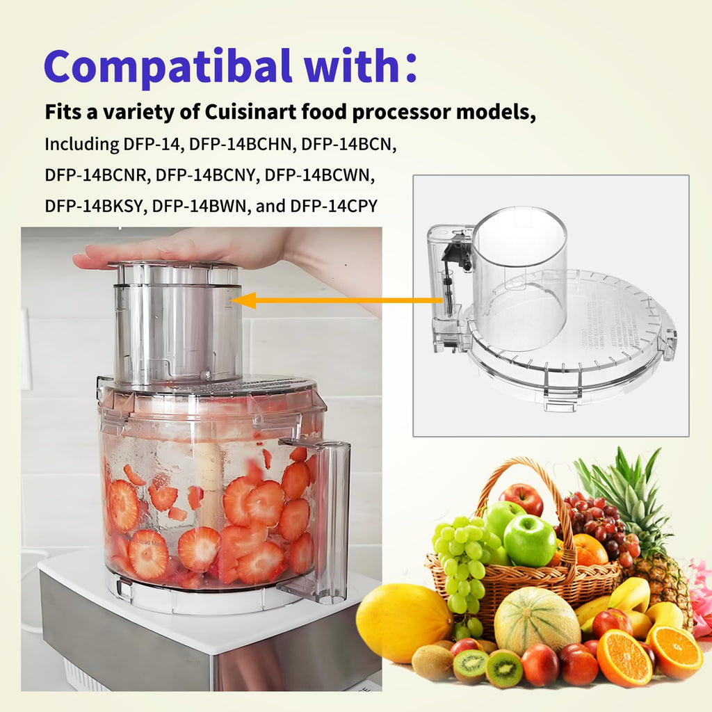 Food Processor Work Bowl Lid Z39943