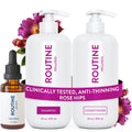 Biotin Color Safe Sulfate-Free Shampoo and Conditioner Set and Hair Serum R3960