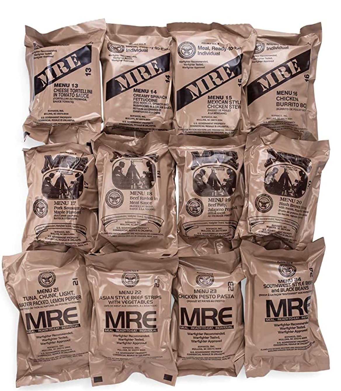 24ct MRE Meals Ready to Eat R7970