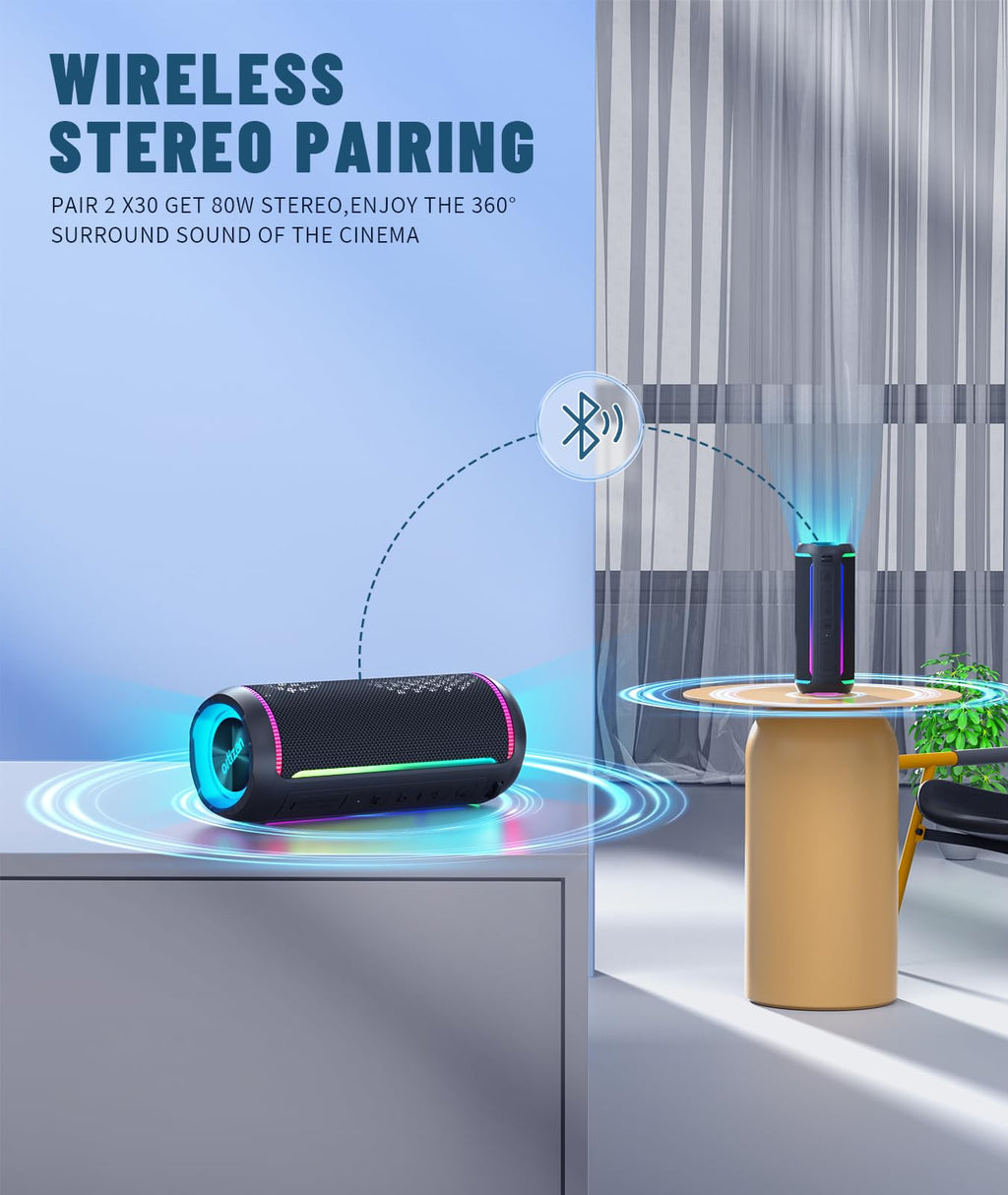 Black Portable Bluetooth Speaker R89765