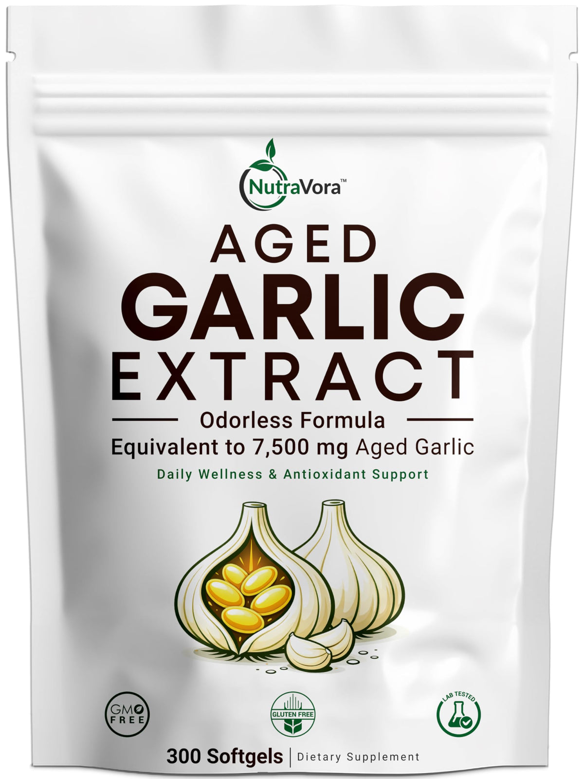 Aged Garlic Extract Softgels, 300 Softgels A88705