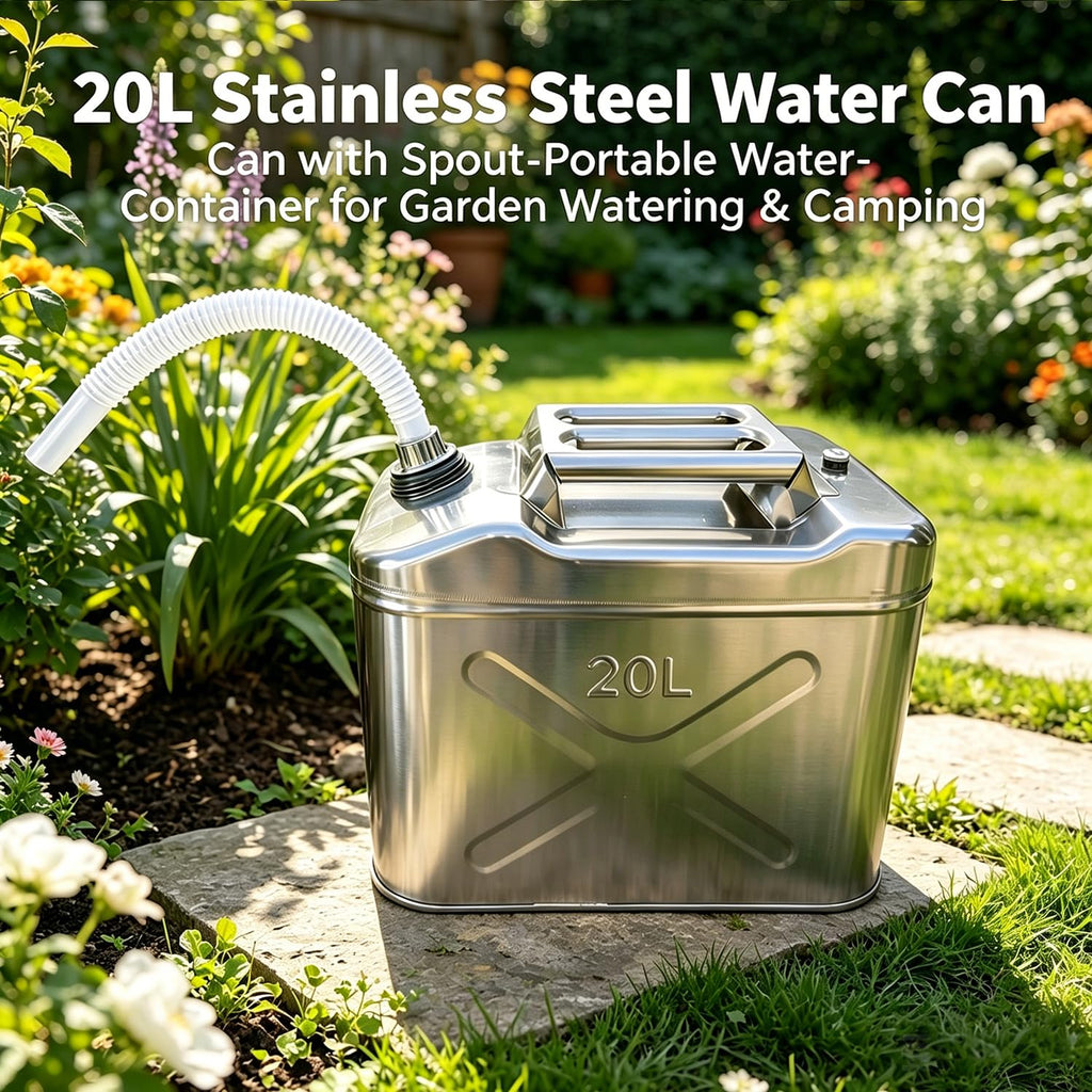 5 Gallon 304 Stainless Steel Water Container U407487