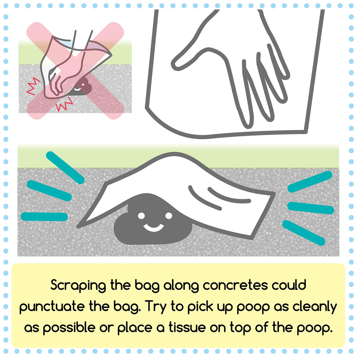 Unscented Dog Poop Bags 180 Count T739613