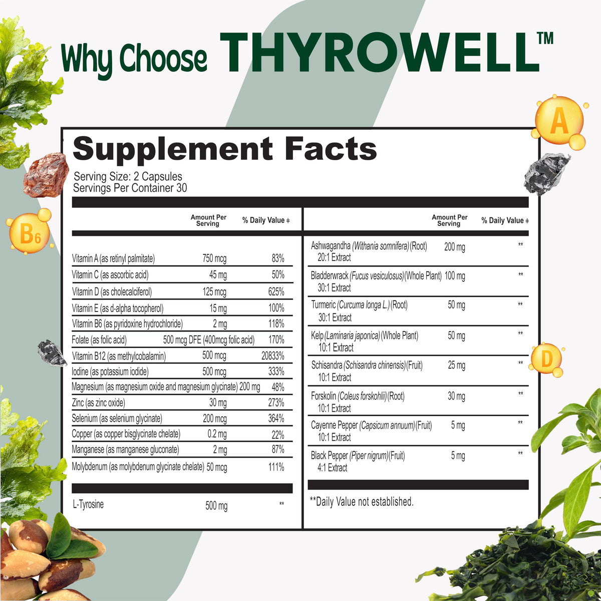 Thyroid Support Supplement B641820