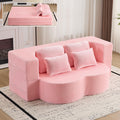 Pink Convertible Sofa Bed N92013