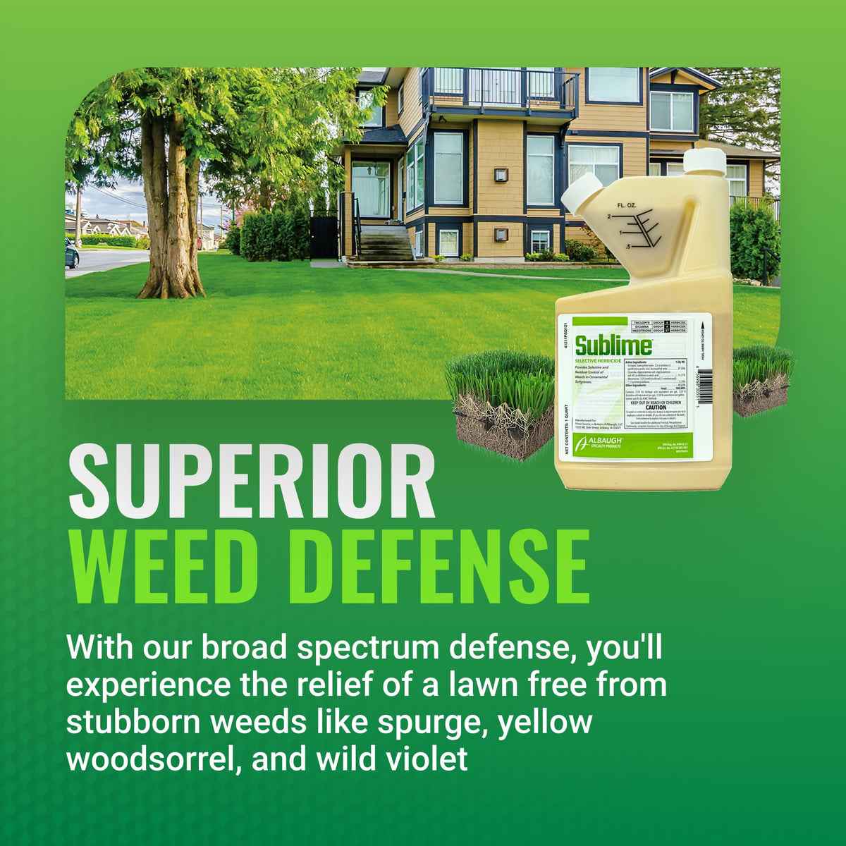 Weed Killer, 1 Quart U965