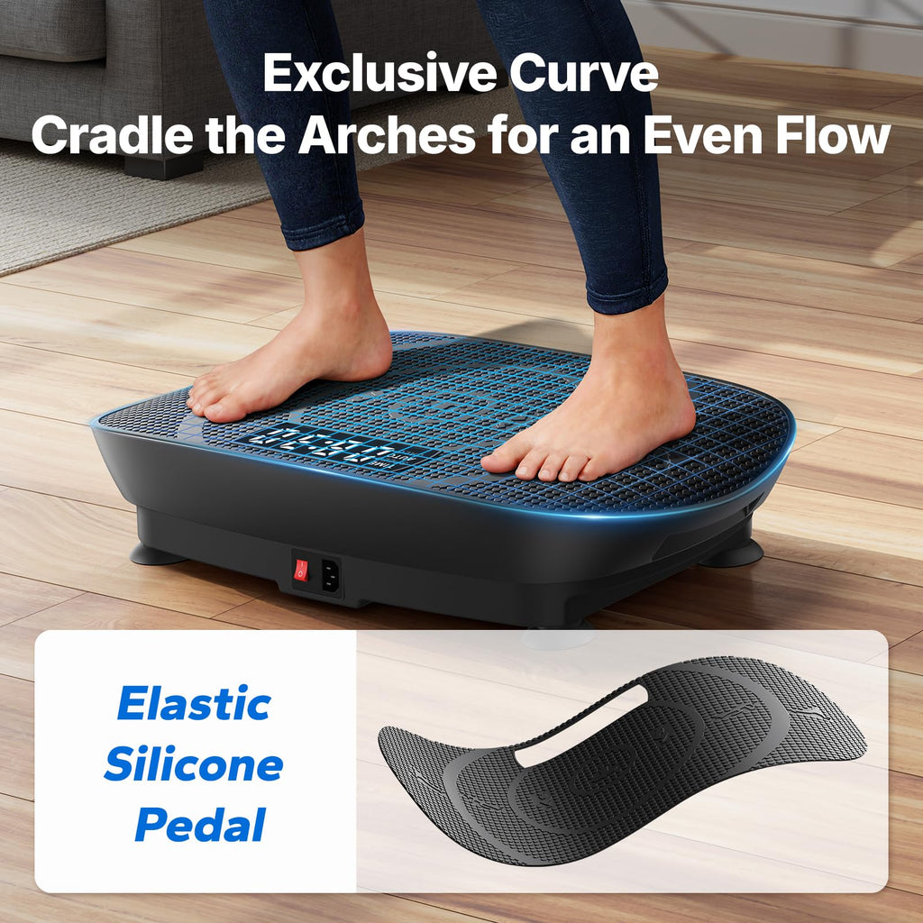 Curved Vibration Plate Exercise Machine F29021