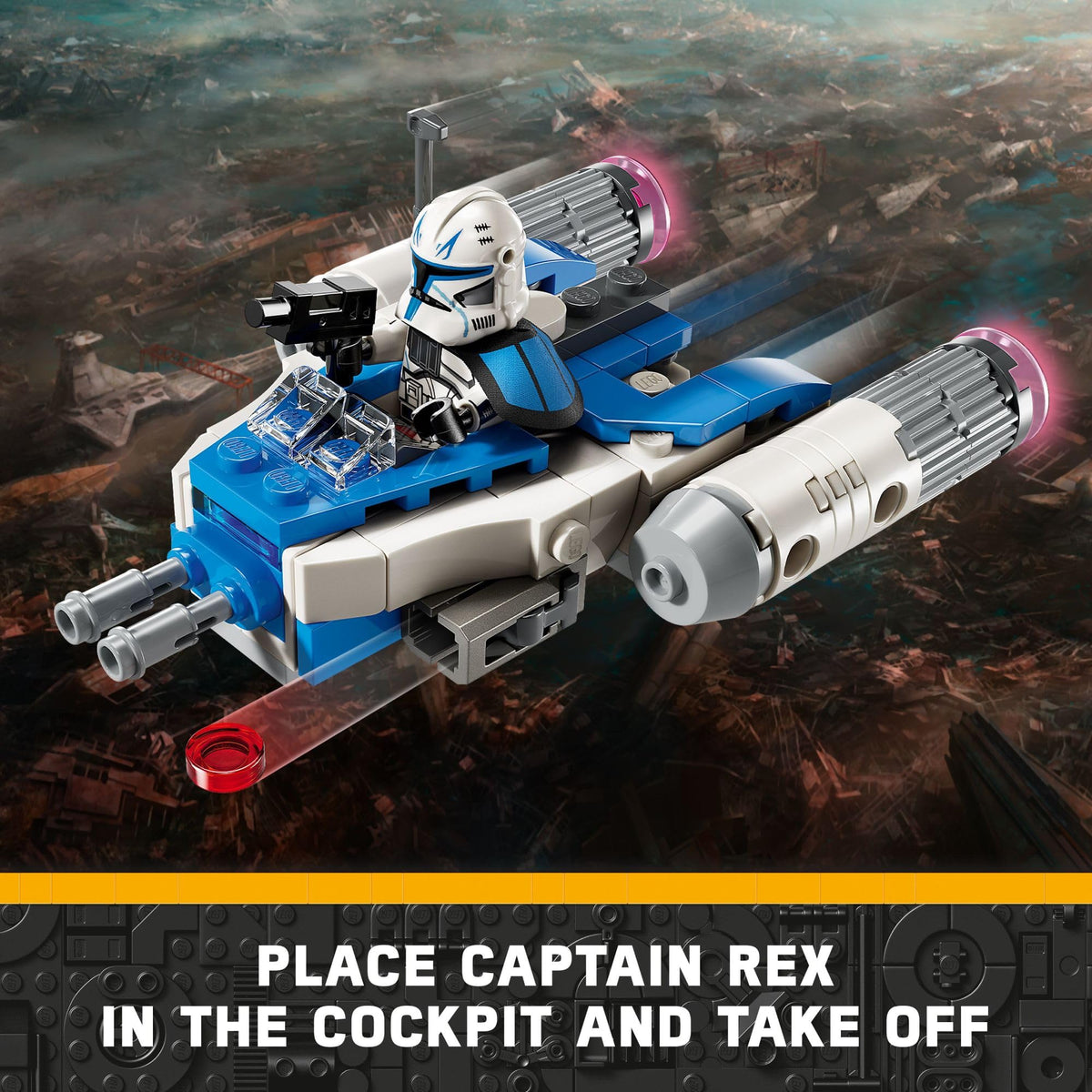 Star Wars Y-Wing Microfighter Building Set with Minifigure Y924