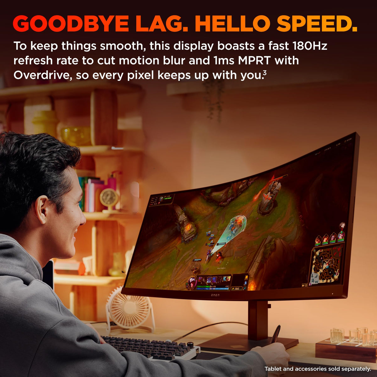 34 inch WQHD 180Hz Curved Gaming Monitor U113