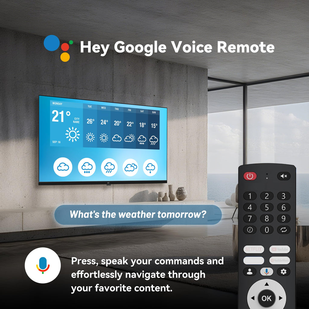 32-inch Smart TV HD 720p with Google TV U624