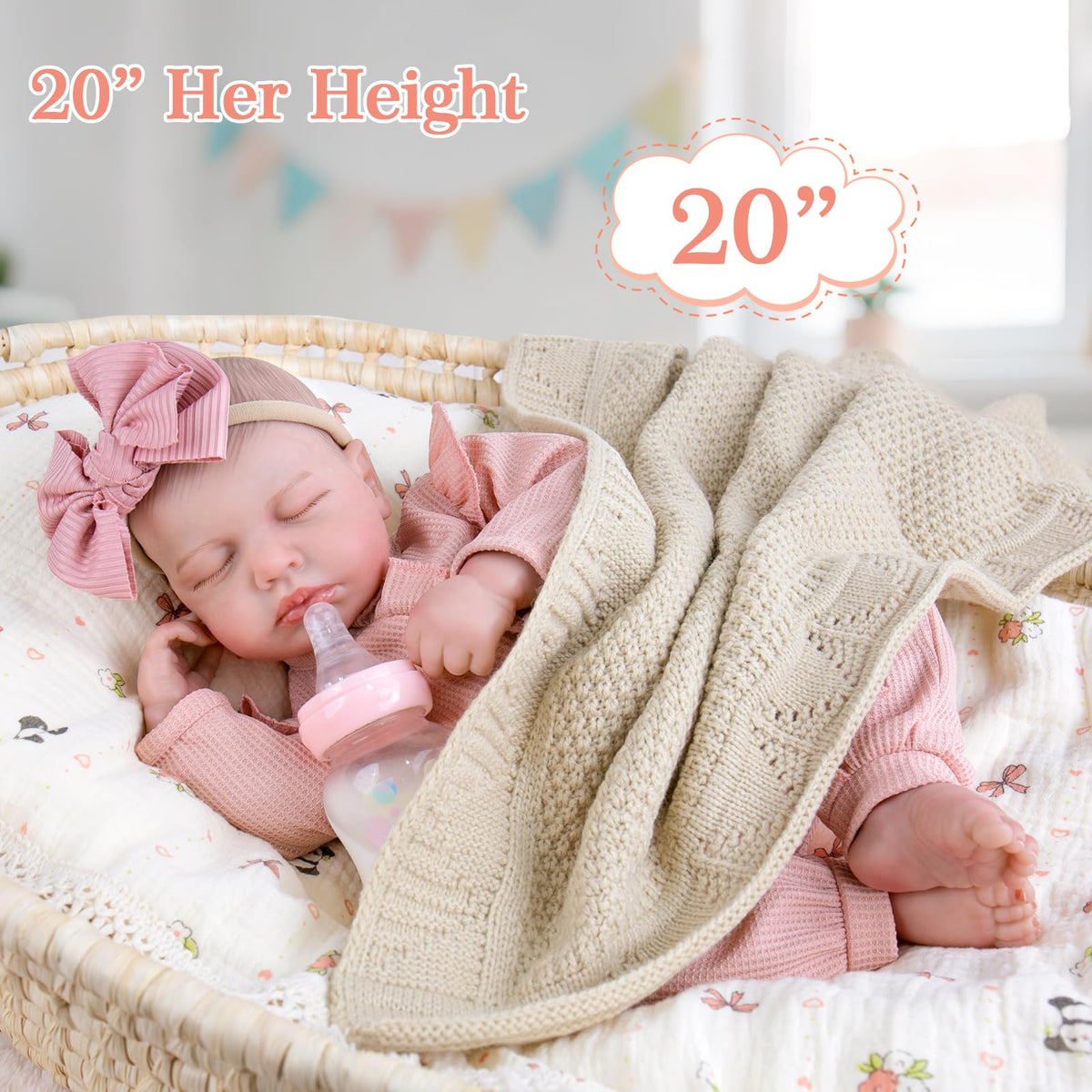Reborn Baby Dolls 20-Inch R587