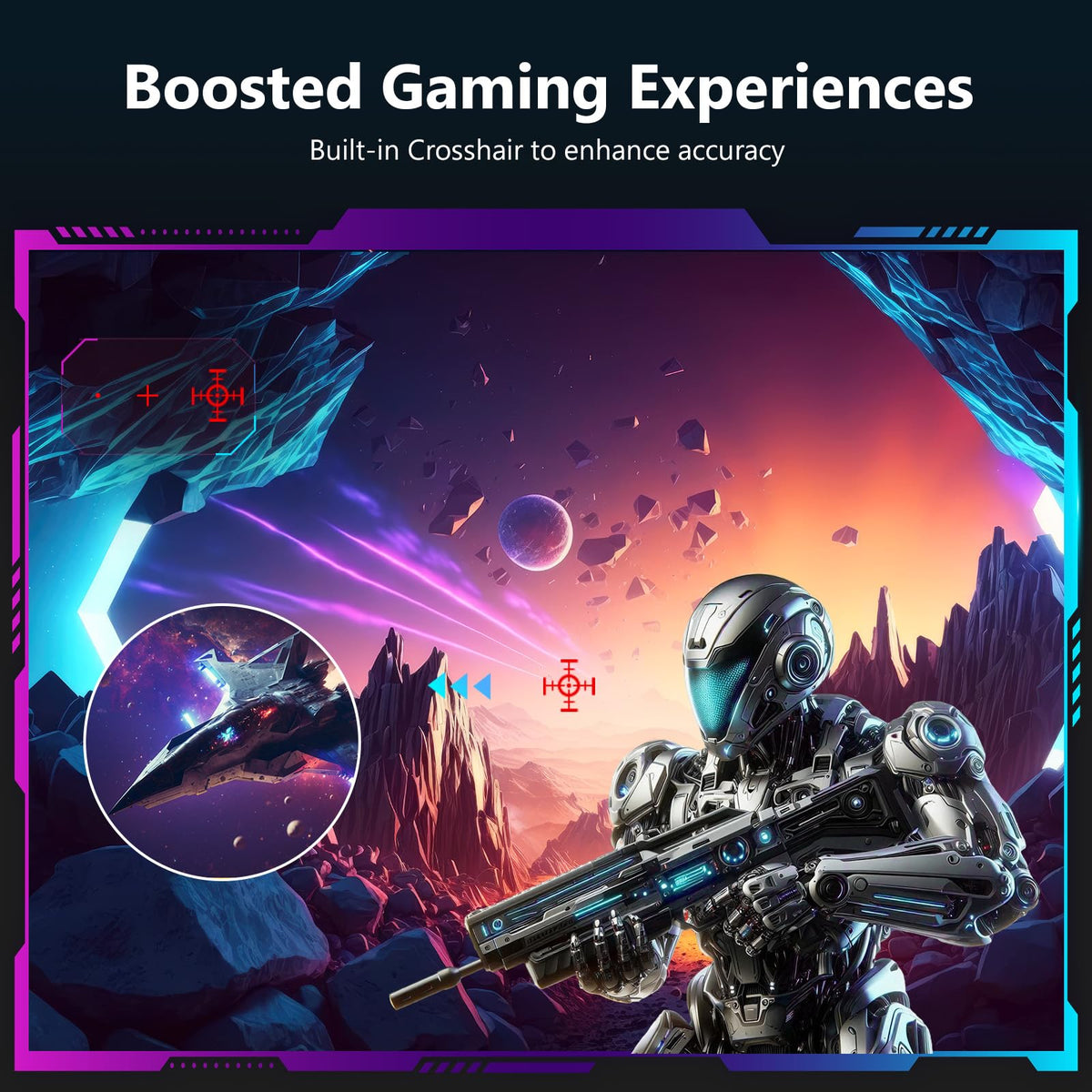 32 inch IPS Gaming Monitor QHD 1440P 200Hz N4595