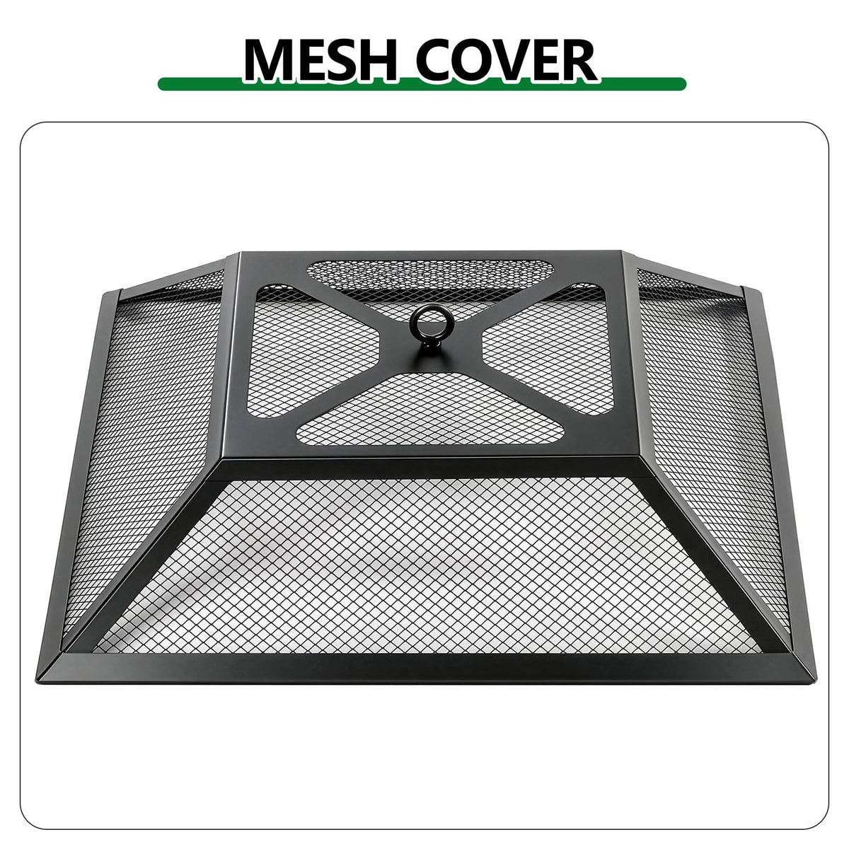 32 Inch Metal Outdoor Fire Pit J541294