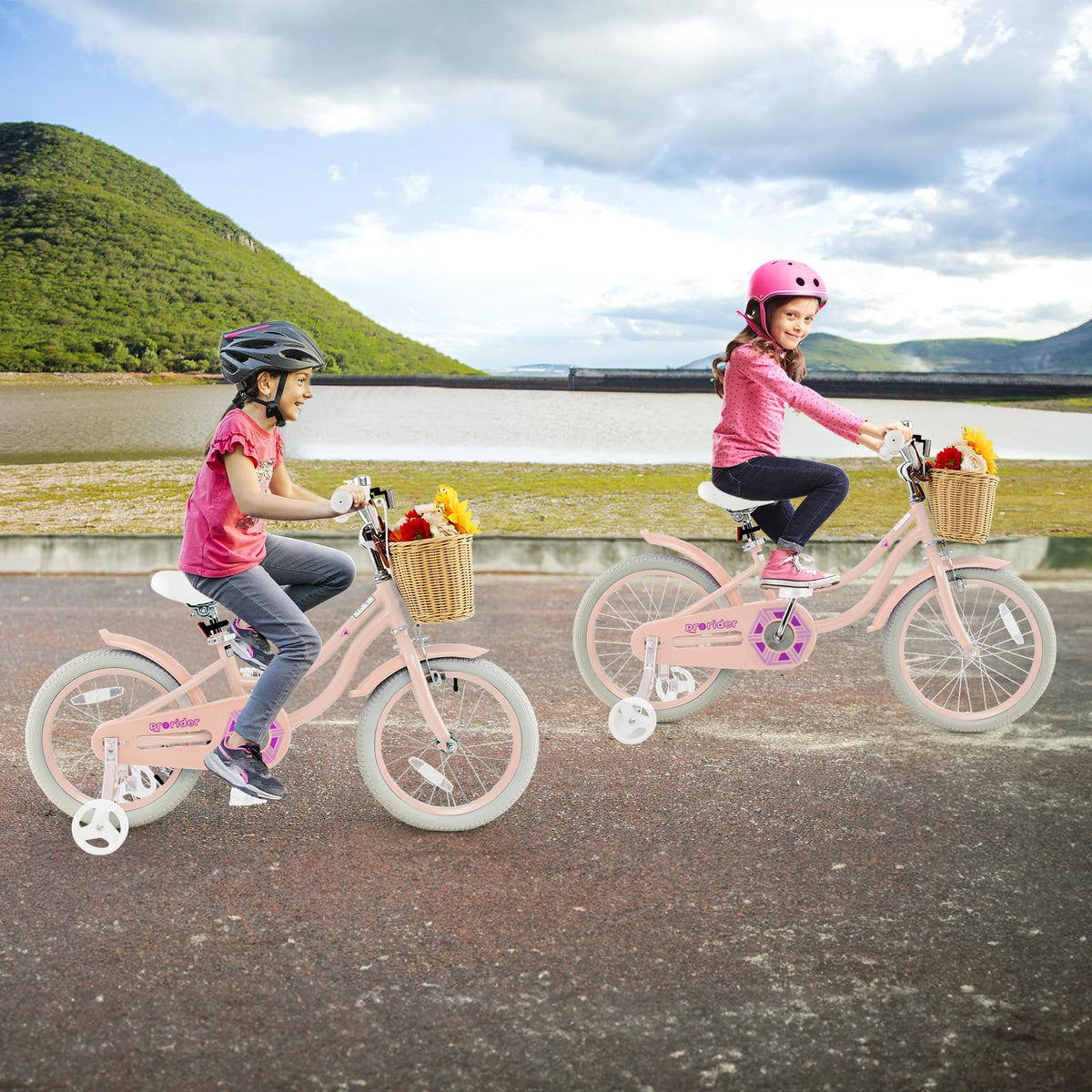 14 16 18 Inch Kids Bike with Training Wheels K44220