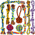 9 Pack Dog Rope Toys J630698