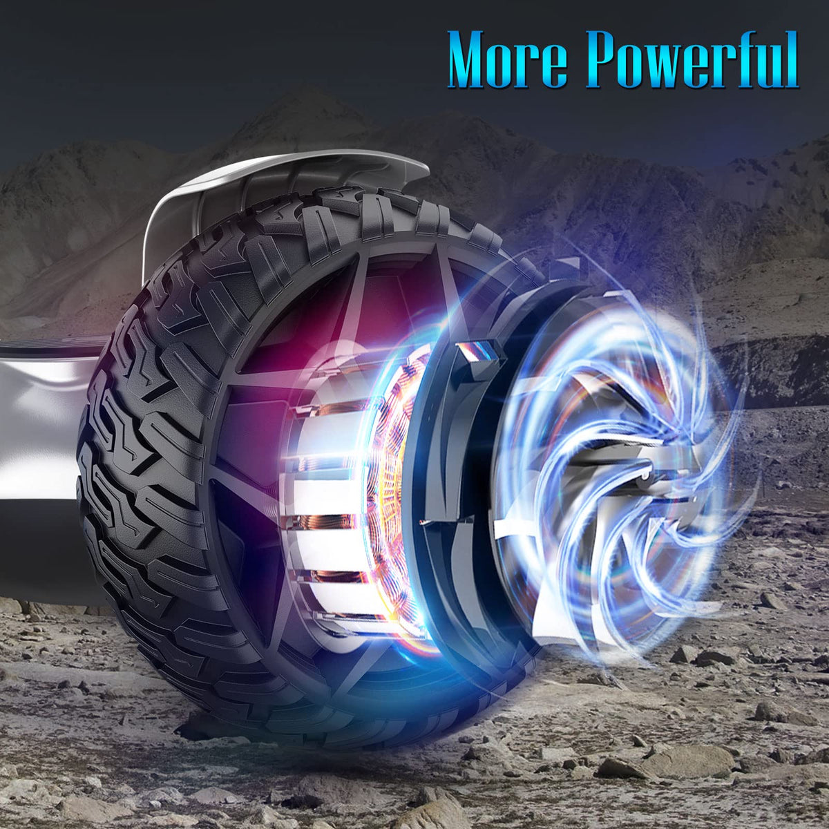 8.5" Offroad Hoverboard with Lights and Bluetooth M14022