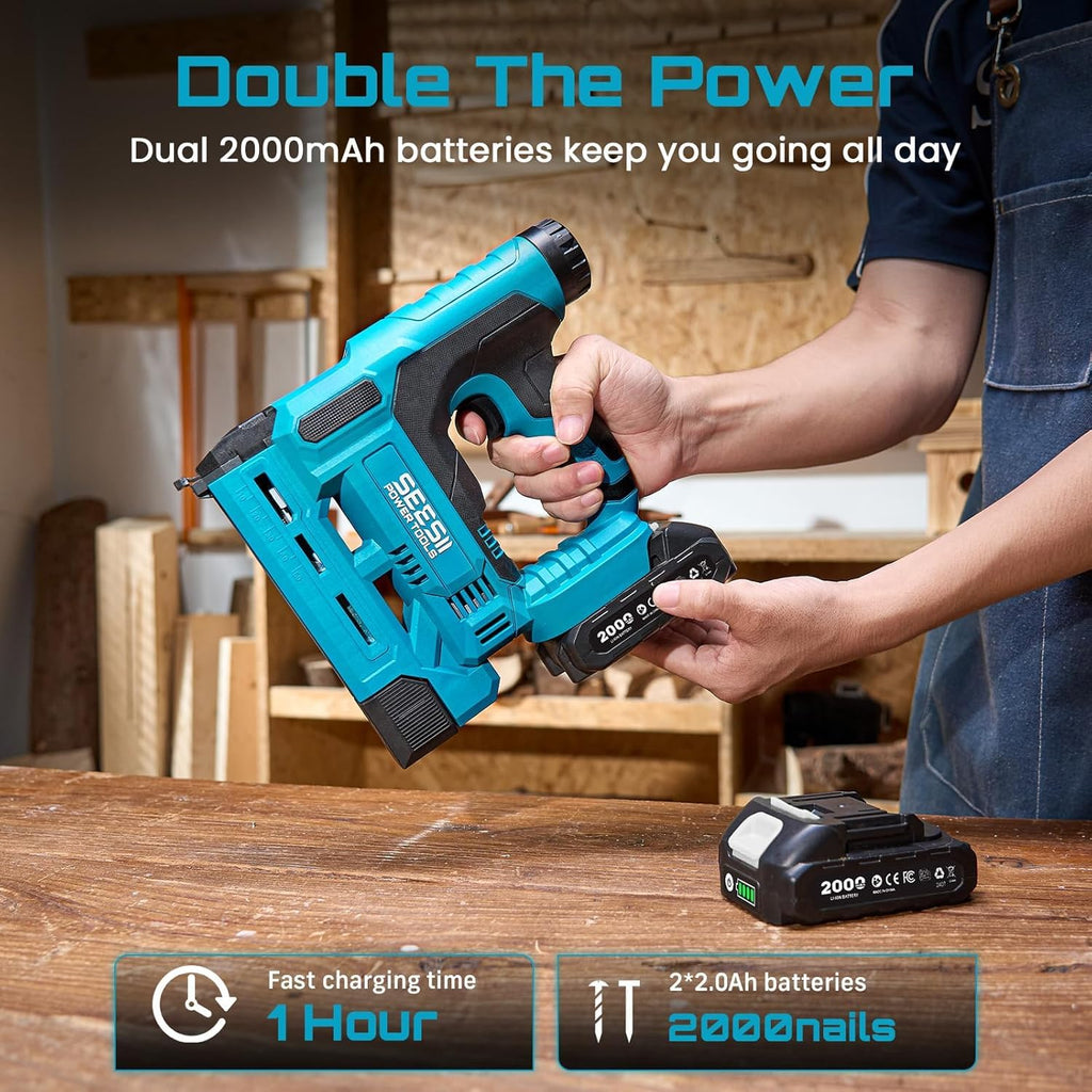 Cordless 18GA Nail Gun with Battery X613