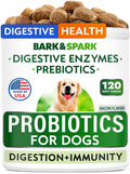 Dog Probiotics 120 Chews with Enzymes & Fiber S3626