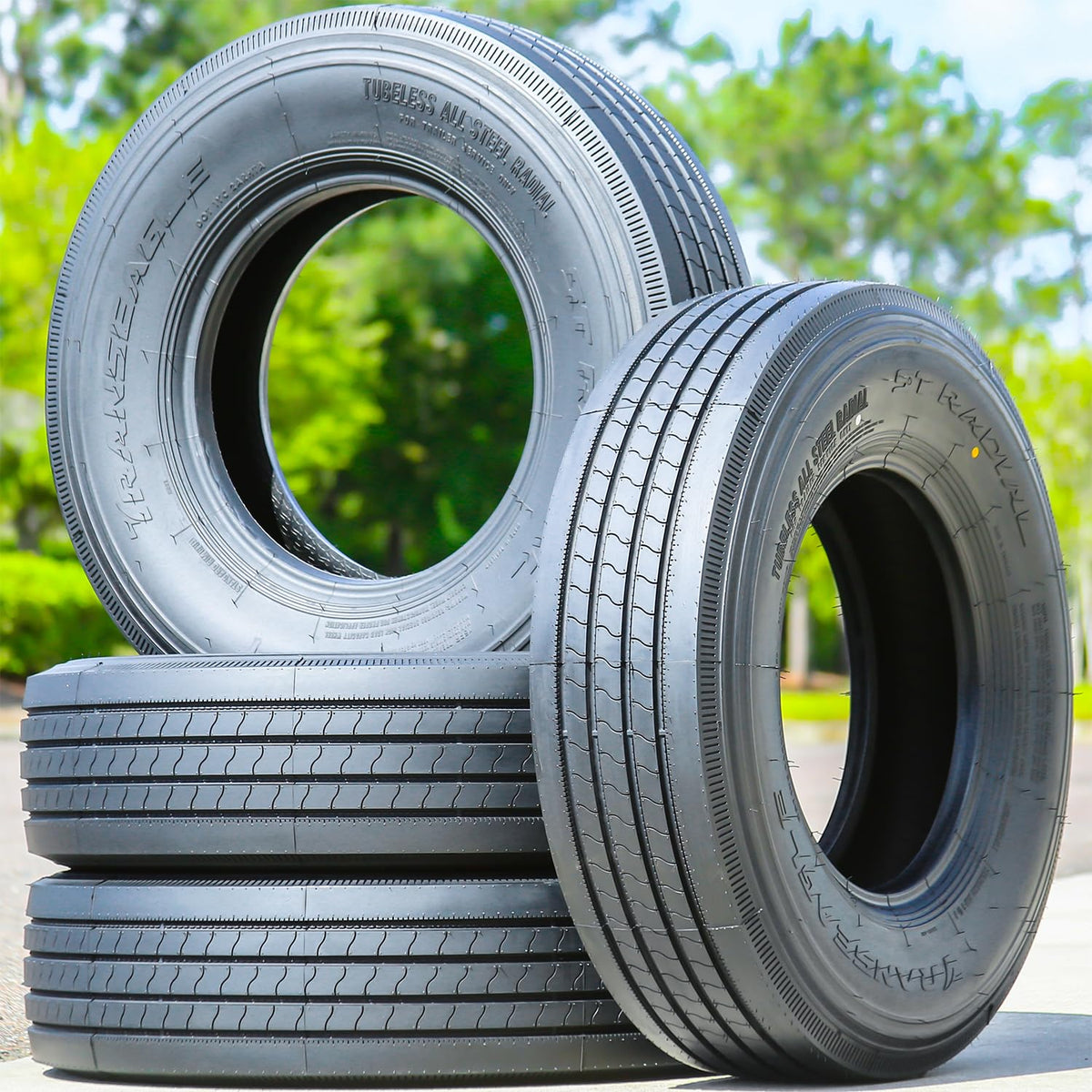 4 x ST205/75R15 All Season Tires U6613