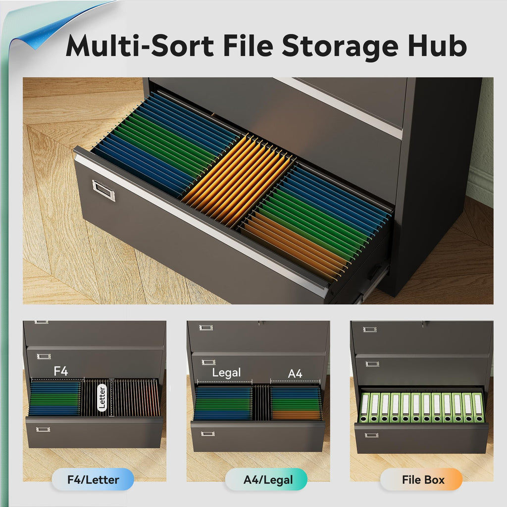 3 Drawer Lateral File Cabinet L569108