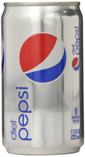 Diet Pepsi 7.5 Fl Oz Mini Cans 24 Pack D7641