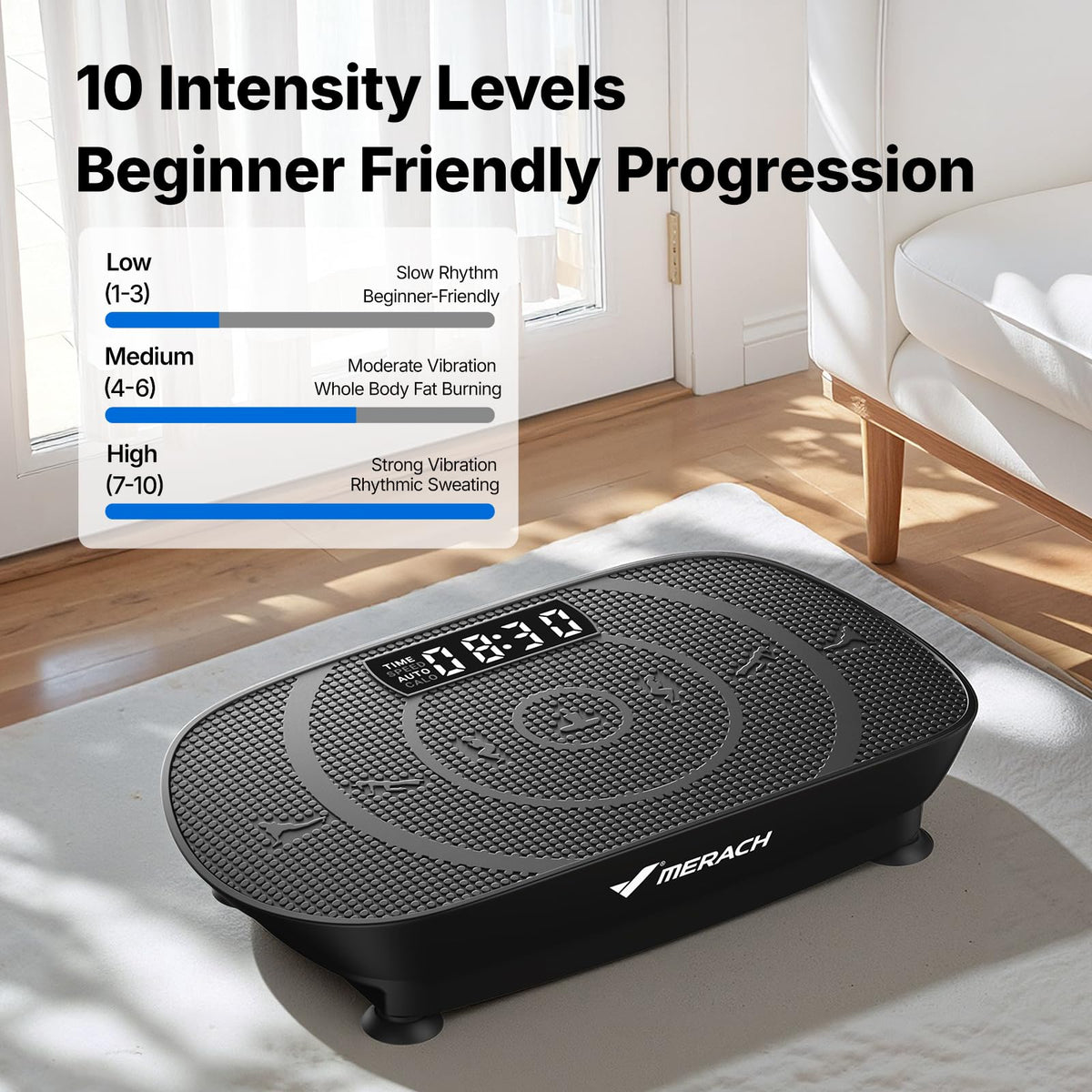 Curved Vibration Plate Exercise Machine F29021